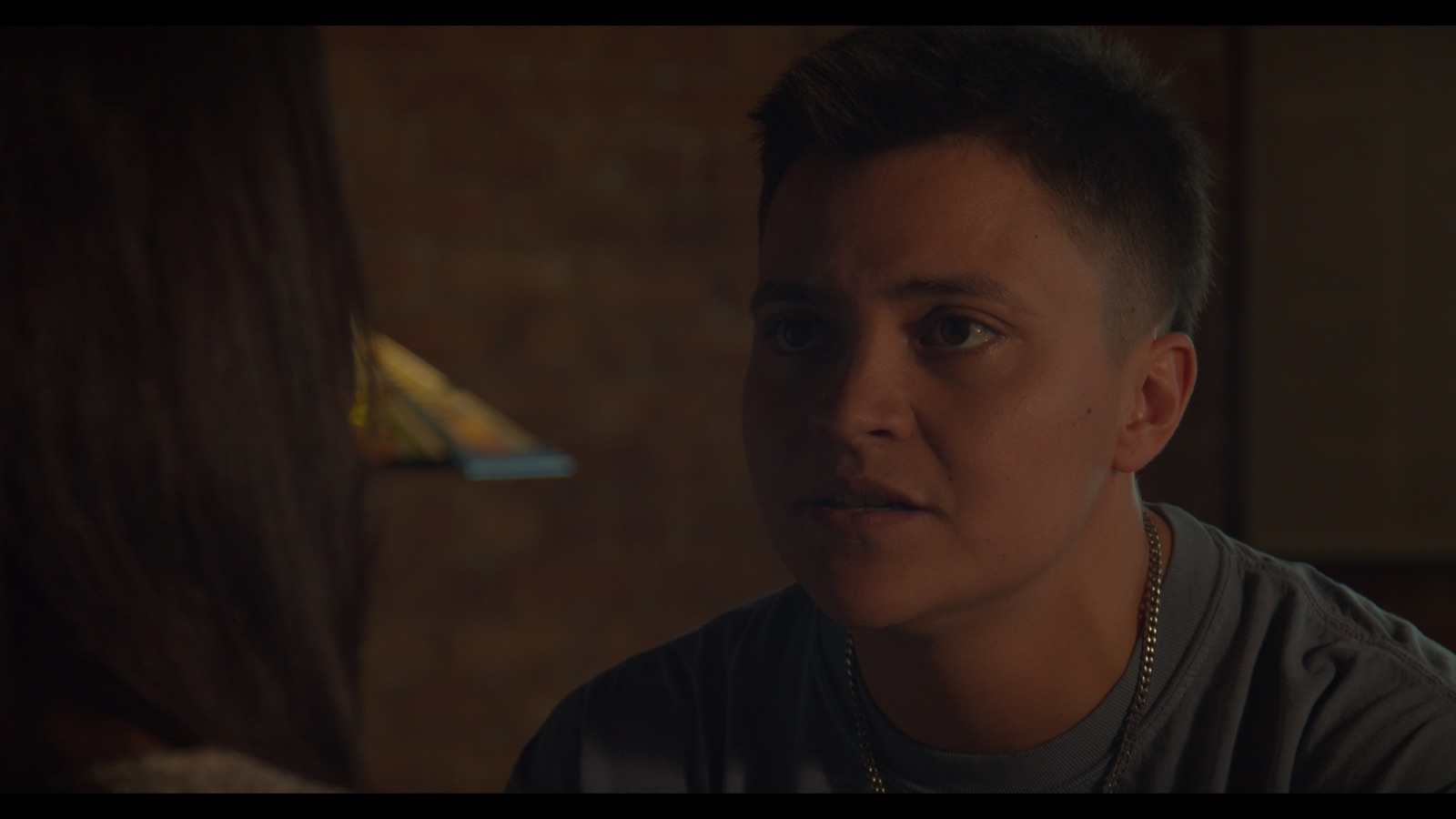 Color-graded frame